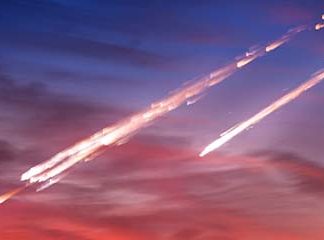 Звуки метеорита (Астероида) - удара, взрыва, падения на землю