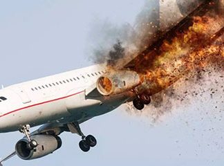 Звуки авиакатастрофы